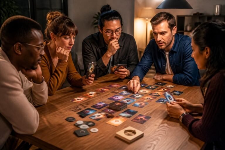 découvrez notre sélection des meilleurs jeux de cartes coopératifs alliant petits formats et grandes tensions pour des parties passionnantes entre amis ou en famille.