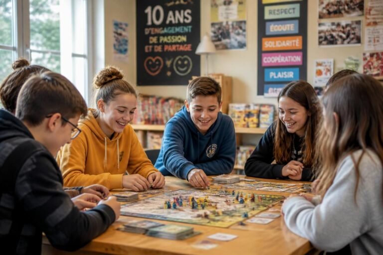 découvrez 12 ans d'expérience en animation avec des jeux coopératifs incontournables, alliant plaisir et valeurs partagées pour des moments inoubliables en club.