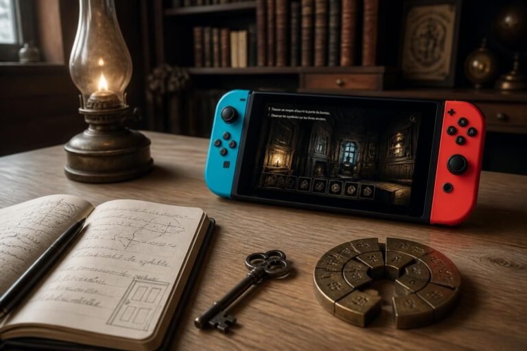 découvrez une sélection passionnante de jeux d'énigme sur nintendo switch, choisie par un amateur d'escape games pour des heures de réflexion et de défi.